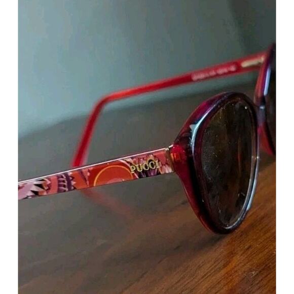 Emilio Pucci Sunglasses EP 5031-3 071 52-15-140 Cat Eye Red Printed Frames Women main image 15